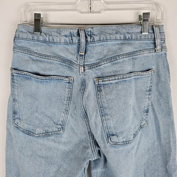 Agolde Sustainable Harper Straight Leg Denim Jeans Size 29 Eco Conscious - Picture 4 of 14